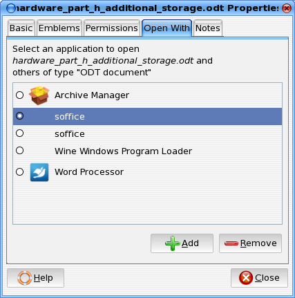 setproperties