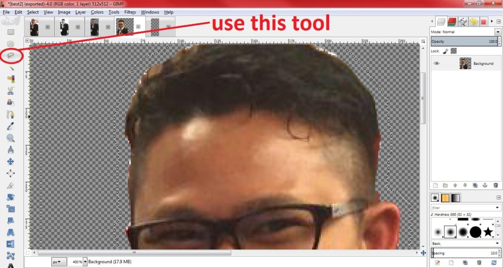 gimp-select-tools